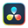 DaVinci Resolve logo
