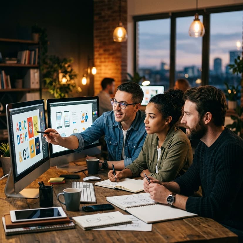 Creative digital solution team